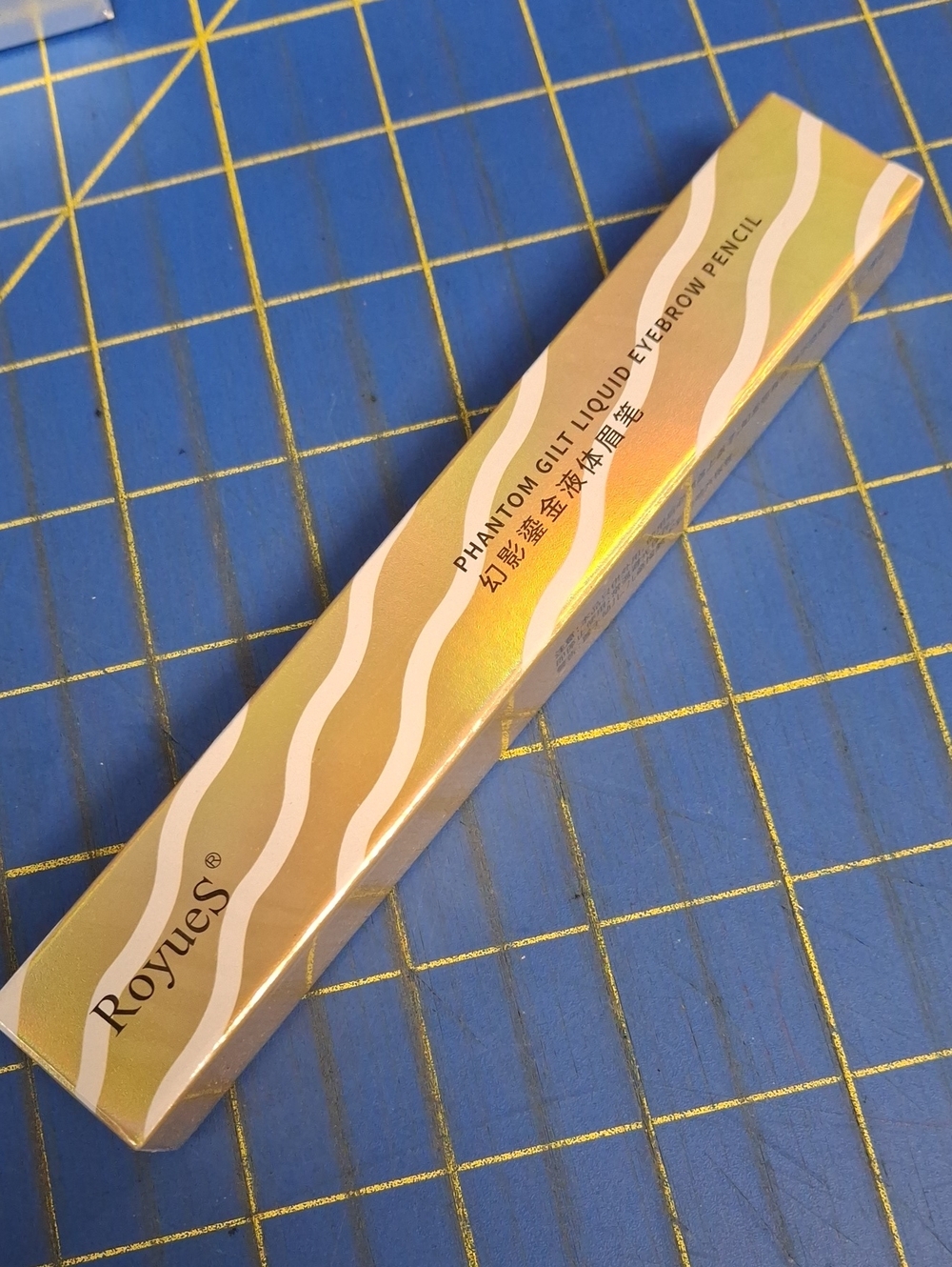 Royues Phantom Gold Liquid EyeBrow Pencil New Sealed Box